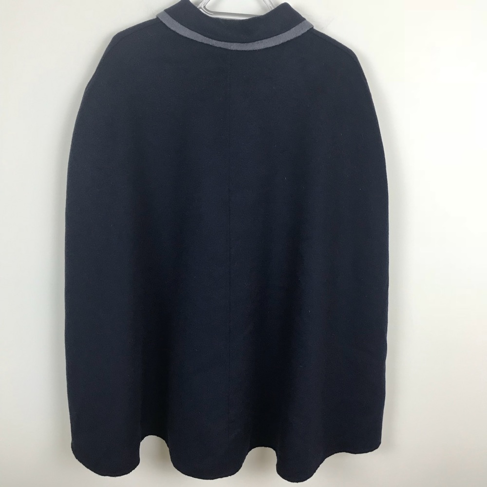 Boden Charlotte Cape In Navy Blue - Picture 7 of 7